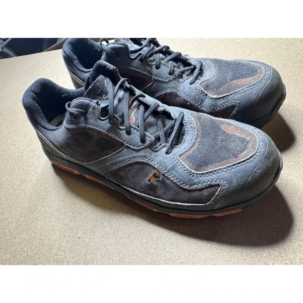 Red Wing CoolTech Athletics 6338 Mens Black Orange Safety Toe Work Shoes Size 10